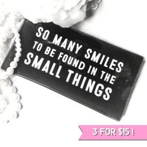 Jewelry Dish•Inspirational Saying•Smiles&things